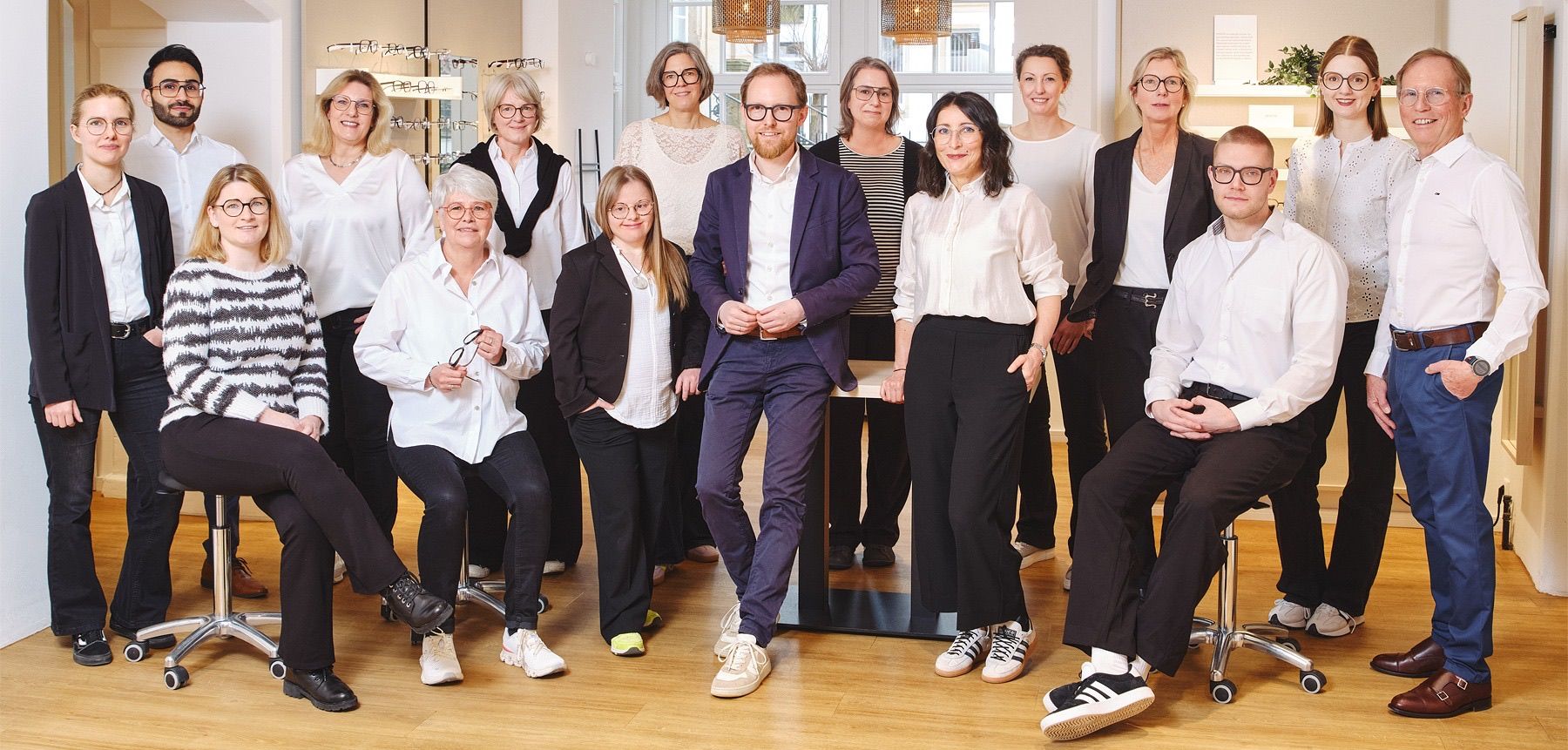 Das Team von Nowak im Geschäft
